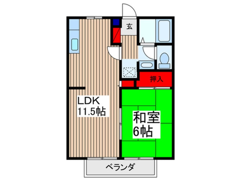 間取図 シャルム