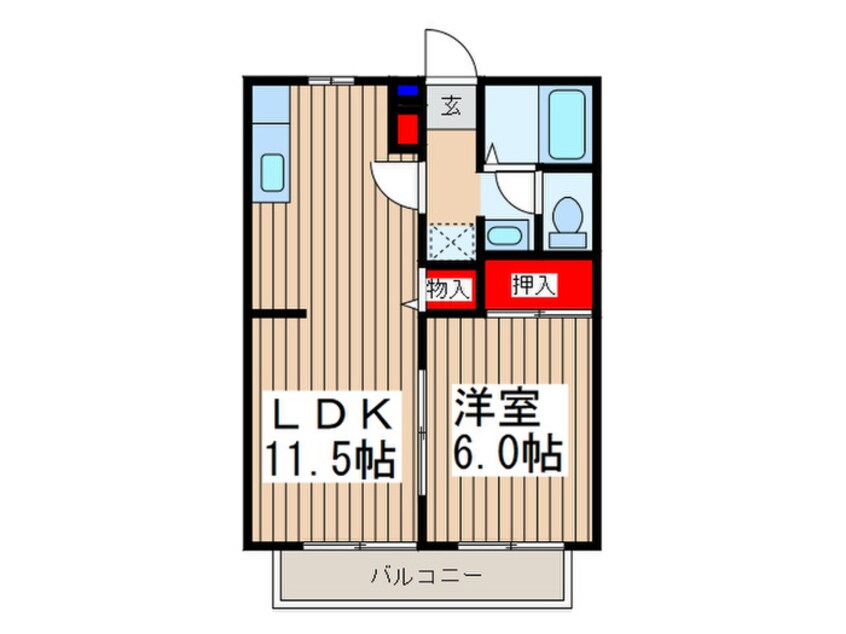 間取図 シャルム