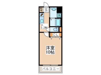 間取図 アビタシオン・シャ－ム