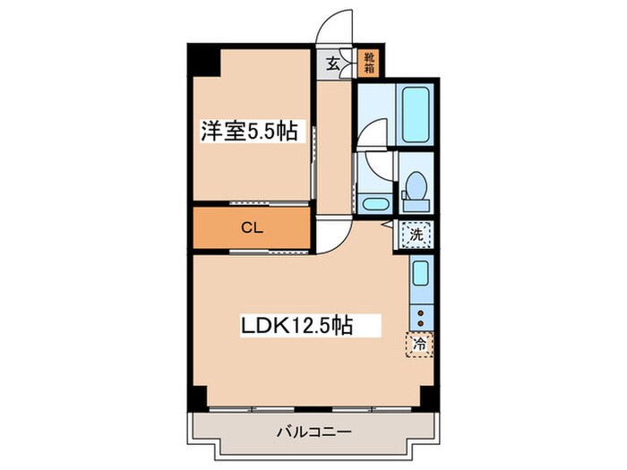 間取り図 ﾗｲｵﾝｽﾞﾏﾝｼｮﾝ調布国領(223)