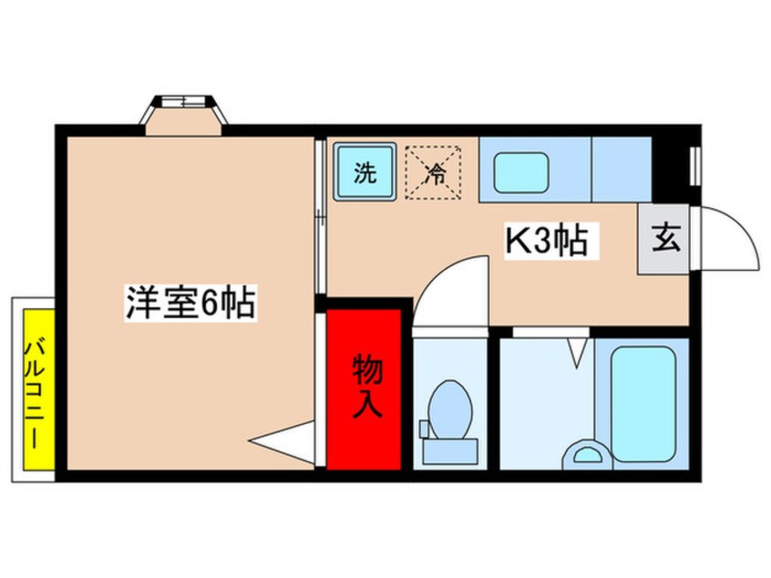 間取図 ヨーロピアン大蔵Ⅰ