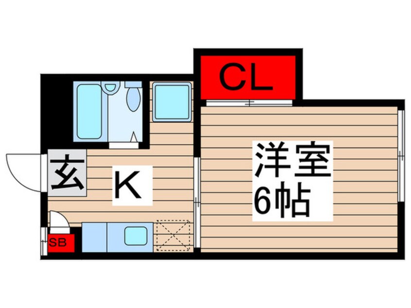 間取図 サンフラット