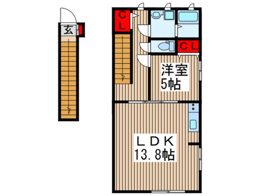 間取図 アムール武蔵浦和