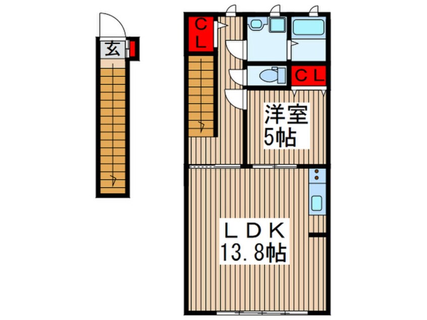 間取図 アムール武蔵浦和