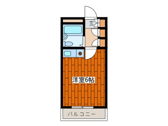 間取図 クリオ西八王子壱番館(210)