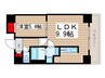 GENOVIA錦糸町Ⅱskygarden(601) 1LDKの間取り