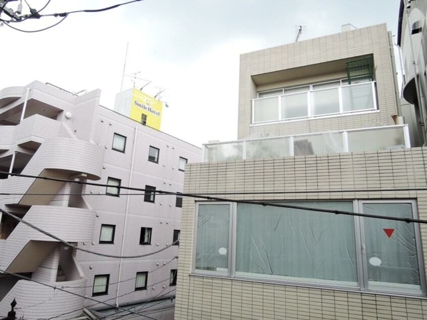 室内からの展望 稲葉ビル