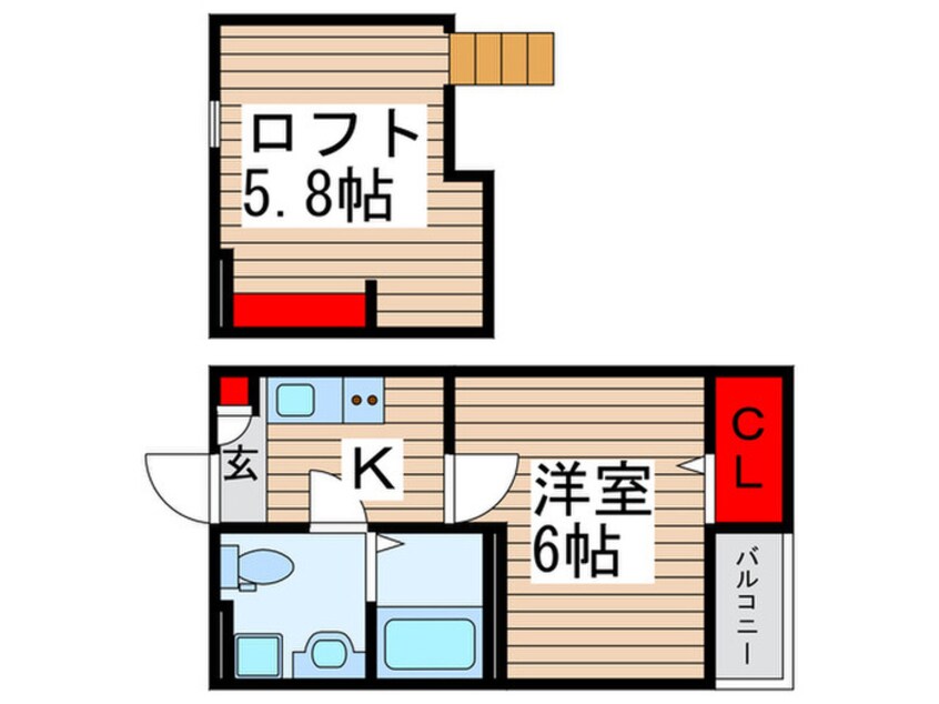 間取図 ビオ新松戸