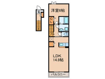 間取図 エレガンスガーデンハウスⅡ
