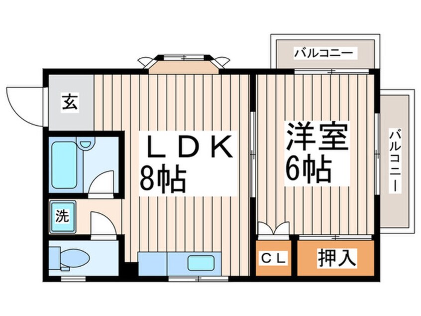 間取図 ＴＯＹＯＴＡＭＡ　ＢＡＹ