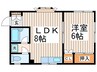 ＴＯＹＯＴＡＭＡ　ＢＡＹ 1LDKの間取り