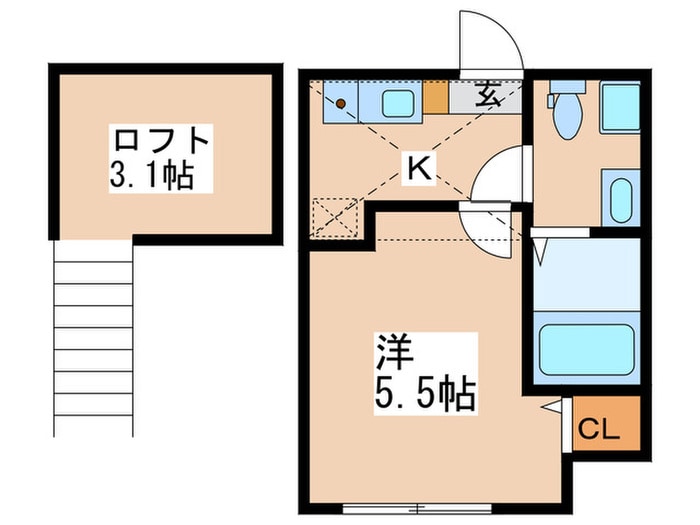 間取り図 マイスペース古淵