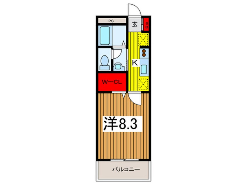 間取図 マイシティ上小町