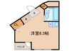 プラーズ下平間 1Rの間取り