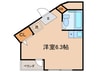 プラーズ下平間 1Rの間取り