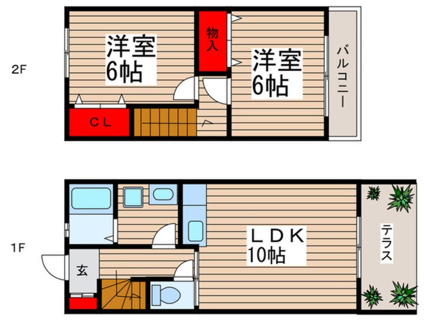 間取図 グラウハウス　アイン