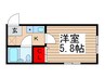 ジュネパレス新松戸第４５ 1Kの間取り