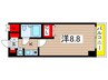 ジェネピア東千葉 1Kの間取り