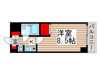 間取図 ジェネピア東千葉