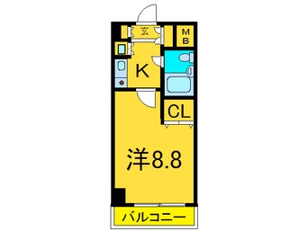 間取図 ジェネピア東千葉