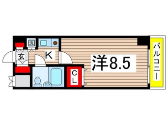 間取図 ジェネピア東千葉