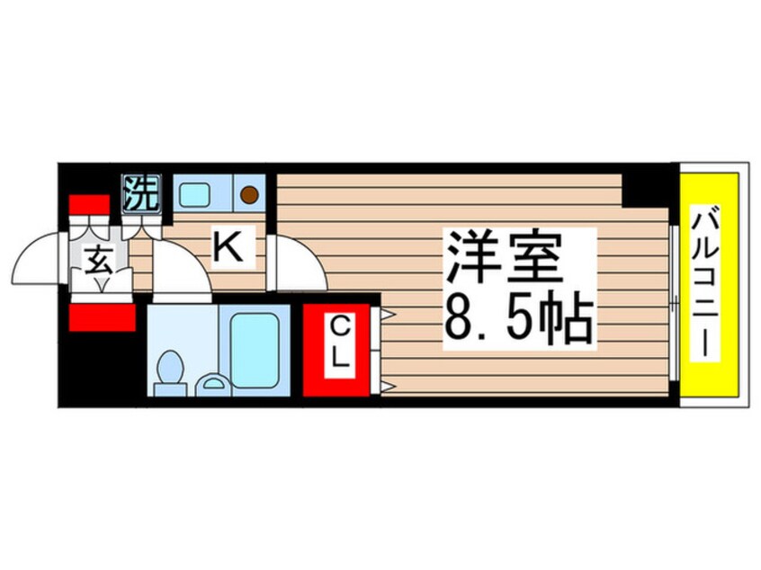 間取図 ジェネピア東千葉