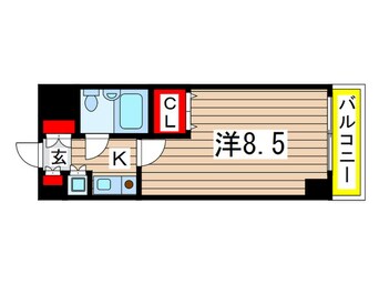 間取図 ジェネピア東千葉