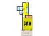 高見ビル 1Kの間取り