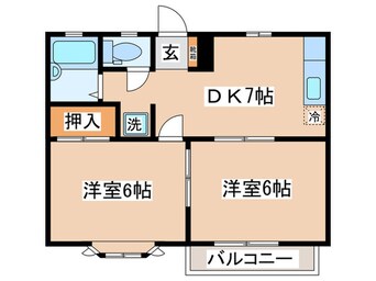 間取図 さくらハイツ