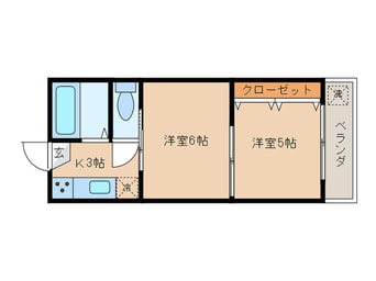 間取図 宇田川マンション