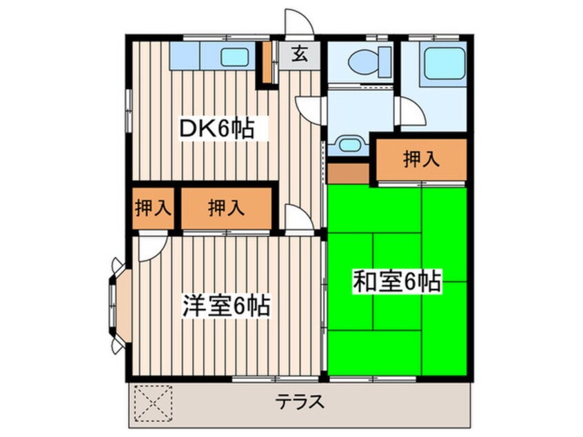 間取図 ファミリーコーポ