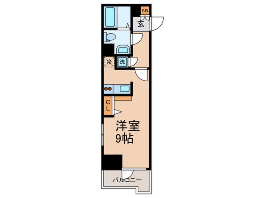 間取図 ﾄ-ｼﾝﾌｪﾆｯｸｽ下目黒(1202)