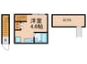 サークルハウス上井草 1Rの間取り