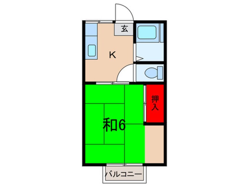 間取図 オキハイツ