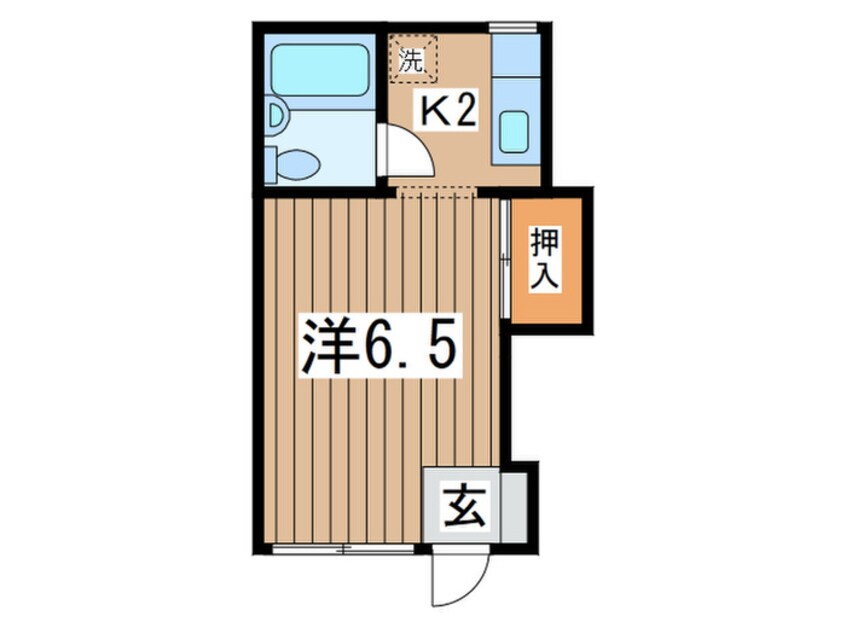 間取図 アップタウン