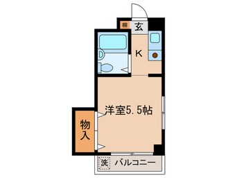 間取図 ドムス松宮Ａ棟