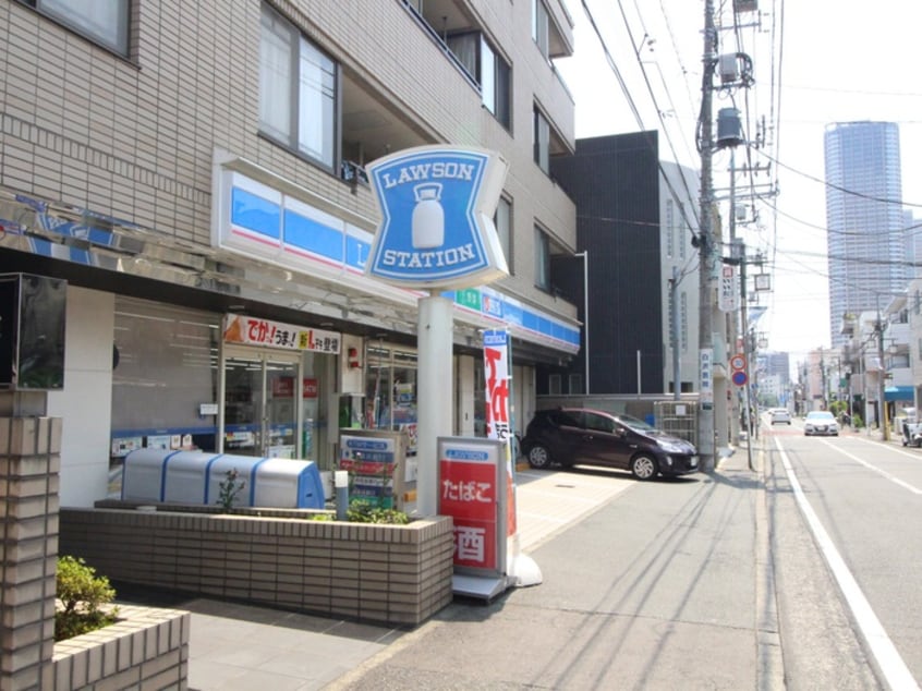 ローソン(コンビニ)まで368m ドムス松宮Ａ棟