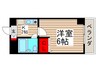 リエス西船橋 1Kの間取り