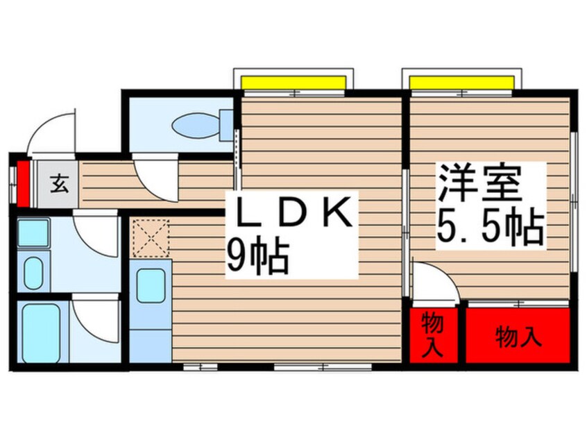 間取図 メゾン．タカ