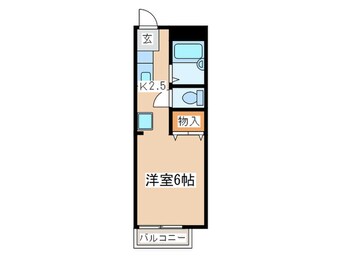 間取図 サイレントハイツ