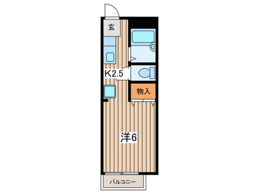 間取図 サイレントハイツ