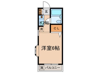 間取図 グリュ－ネンホ－フ