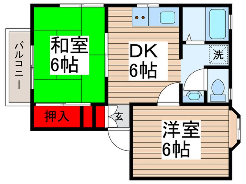 間取図 リファインハイツ