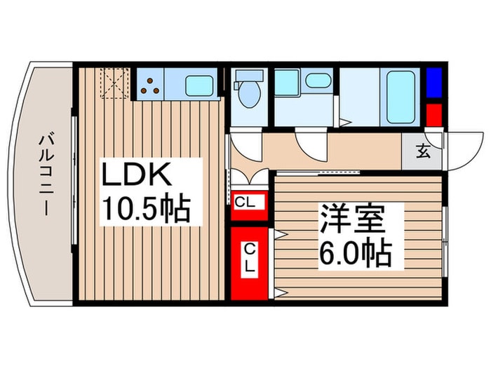 間取り図 ミルフィーユふじみ野参番館