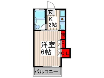 間取図 ふじたハイツ