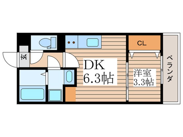 間取り図 Ｆｕｔｕｒ　Ｍｉｒａｋｕｍａ
