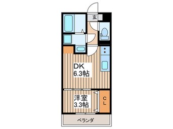 間取図 仮)熊谷市銀座5丁目新築工事