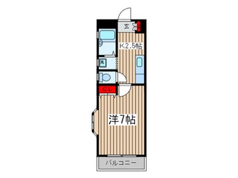 間取図 クリスタルガ－デン