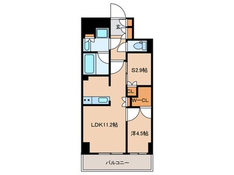 間取図 パークアクシス新宿百人町