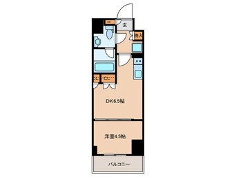 間取図 パークアクシス新宿百人町